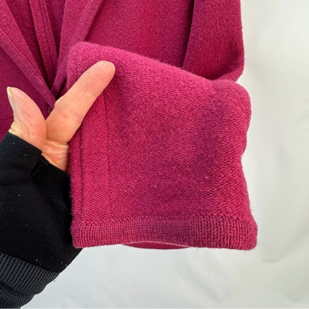 Pendleton Raspberry Pink 100% Lambs Wool Sweater … - image 6